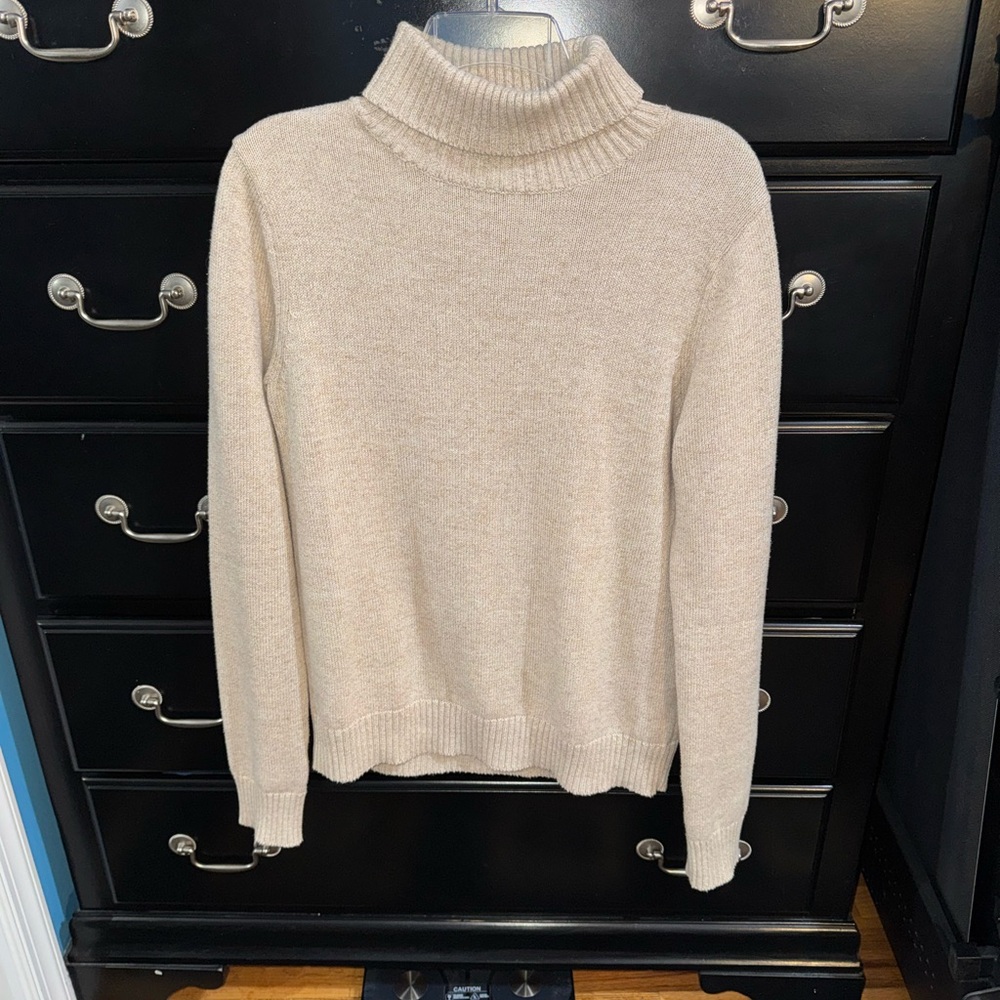 Cozy Cream Turtleneck Sweater